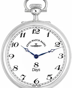 Zeno-Watch Basel Pocket Watch Lepine Nidor 8-Days