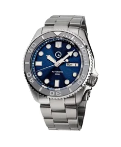 Islander Automatic with Bracelet, Double-Domed AR Sapphire Crystal, and Embossed Ceramic Bezel Insert