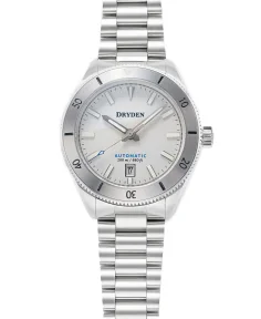 Dryden Pathfinder Automatic Dive Watch Arctic Silver