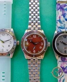 Lomax - Polar (Lume) Dial w/ Steel (& Silicone) Bracelet