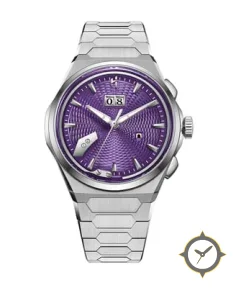 Sound Of Nature Guilloche Dial Purple Titanium Chiming