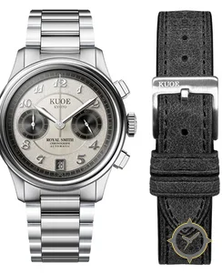 Kuoe ROYAL SMITH 90-012 Automatic Chronograph, Panda Dial