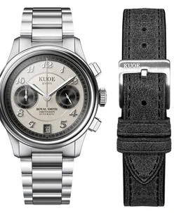 Kuoe ROYAL SMITH 90-012 Automatic Chronograph, Panda Dial