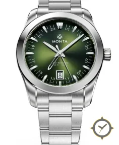 Monta Noble Voyager, Green Dial