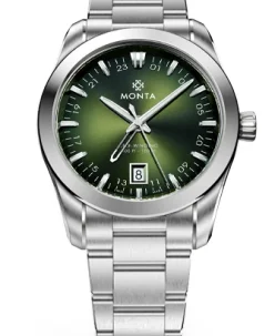 Monta Noble Voyager, Green Dial