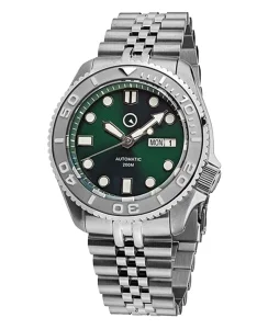 Islander Sunburst Green Dial with Embossed Ceramic Bezel Insert