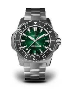 Formex Reef GMT AUTOMATIC GMT COSC 300M GREEN