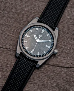 Wicked Watch Co. Basilea Meteorite – Grade 5 Titanium