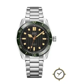 Wise ADAMASCUS AD8240-S Stainless Steel 904L Bracelet Set