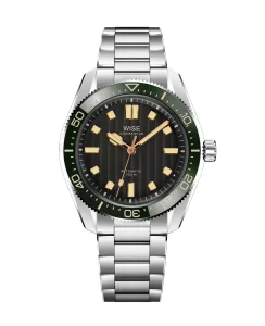 Wise ADAMASCUS AD8240-S Stainless Steel 904L Bracelet Set