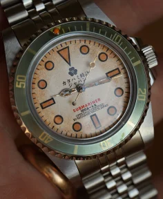 Katabami Watch Japan UNIQUE PIECE of The diver