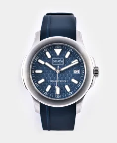 Scurfa Top Side Crew Stainless Steel Cobalt Blue Dial