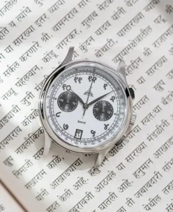 Delhi Watch Company DWC Devanagari Chronograph White