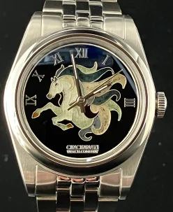 Cincinnati Watch Company Silver Beauty - Year of the Horse