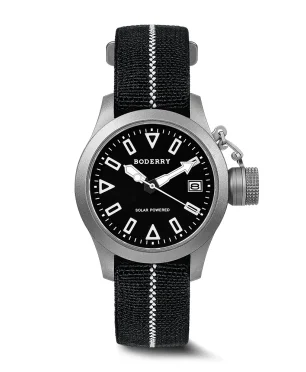 Boderry FALCON Canteen Titanium Solar-Powered Watch Dive