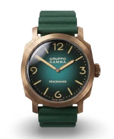 Gruppo Gamma PEACEMAKER Bronze - Base, Green Fumé Dial, Swiss Movt