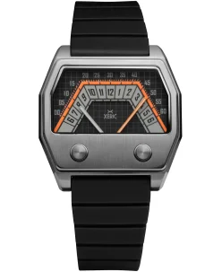 Xeric Volta Double Retrograde Gunmetal Orange