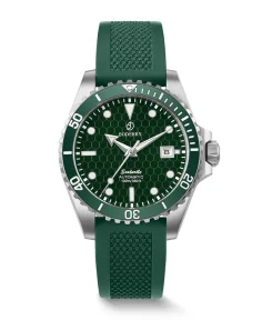 Boderry SEATURTLE.OCEAN(TITANIUM) Automatic Titanium Diver Watch Turtle Green