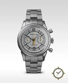 Bruvik Arctic Ocean Passage Chronograph White