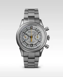 Bruvik Arctic Ocean Passage Chronograph White