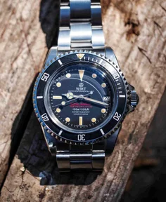 WMT Watches Royal Marine – Black dial Aged Edition