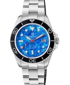 Bernhardt Watch Pro Diver 200 — Cobalt Blue Titanium