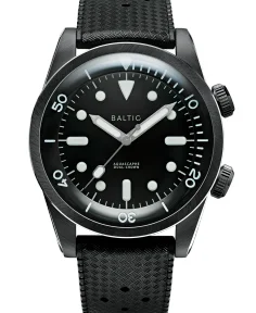 Baltic Aquascaphe Dual-Crown Black PVD Black