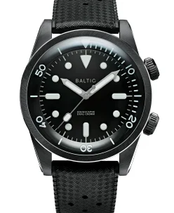 Baltic Aquascaphe Dual-Crown Black PVD Black