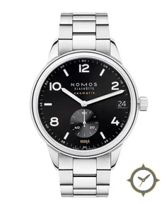 Nomos Glashütte Club Sport neomatik 42 date black