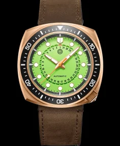 MMI Watches CUTTLECHRON BRONZE CUSN8 LIME GREEN MODEL: CCB-04