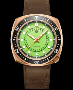 MMI Watches CUTTLECHRON BRONZE CUSN8 LIME GREEN MODEL: CCB-04
