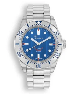 Squale 1545 Steel Blue Bracelet