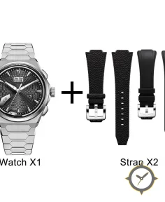 Sound Of Nature Guilloche Dial Black Titanium Chiming