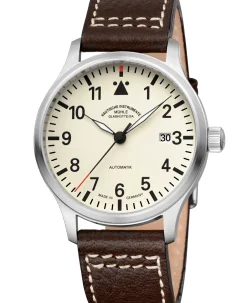 Mühle Glashütte Terrasport II with leather strap
