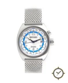 Retro World Timer - White Dial