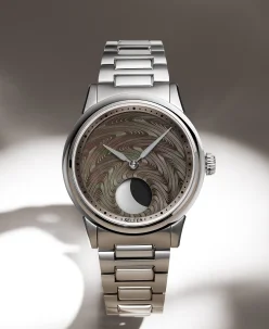 Selten M1 Moonphase - CNC Guilloche (Tahitian Black MoP)