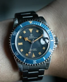 WMT Watches Royal Marine – Ocean Blue Heavy Aged