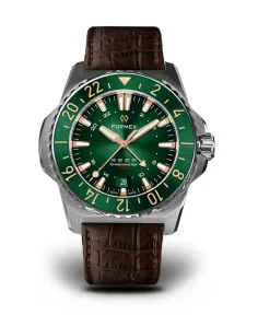 Formex Reef GMT AUTOMATIC GMT COSC 300M GREEN/GILT