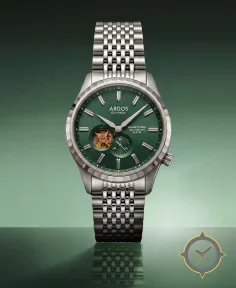 Argos Watch Co Olympus II Kyoto Green Silver