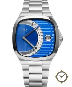 Timeline Retrograde Automatic Blue