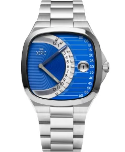 Xeric Timeline Retrograde Automatic Blue