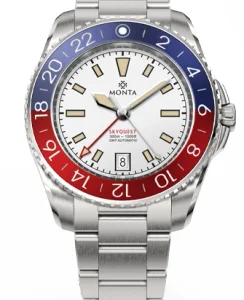 Monta Skyquest, Opalin Dial, Bi-Color Aluminum Bezel