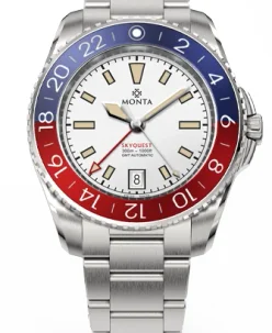 Monta Skyquest, Opalin Dial, Bi-Color Aluminum Bezel