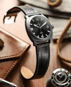 McQuaide C1 Midnight × WatchGecko Strap
