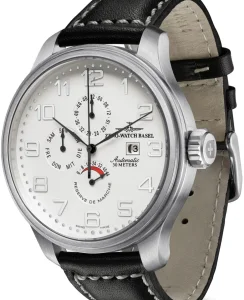 Zeno-Watch Basel OS Retro Power Reserve, Day Date, Calendar Week