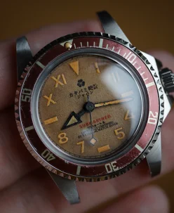 Katabami Watch Japan The Diver " Cali-Brown "