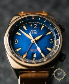 LEGACY BRONZE GMT - ROYAL FUME
