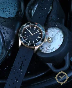 Bronze Star Dive Watch Black Dial