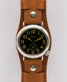 Vario 1918 Trench Black Dial with Orange Lume Watch