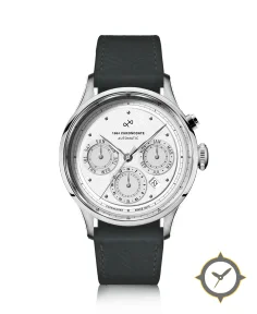 AV86 1564 Chronodate Automatic Steel White